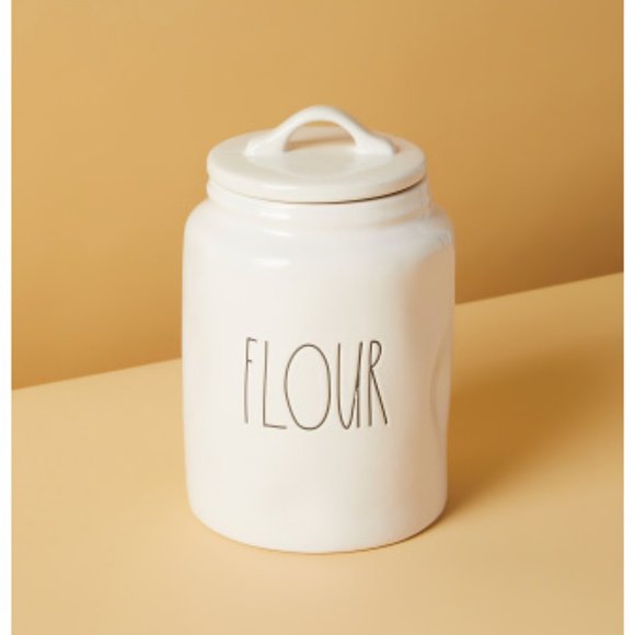 RAE DUNN 9in Flour Canister With Lid - Picture 2 of 2